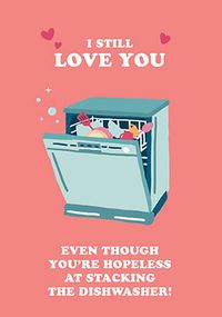 Tap to view Hopeless Dishwashing Stacker Anniversary Card