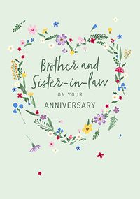 Tap to view Brother and Sister in Law Anniversary Card