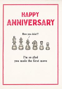 Tap to view First Move Anniversary Card