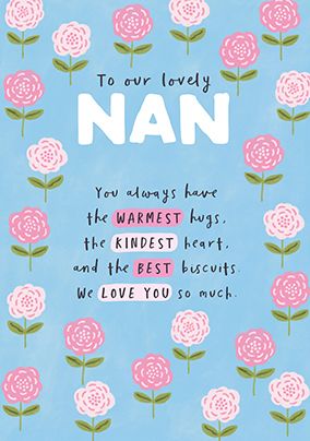 Photo of We Love You So Much Nan Birthday Card