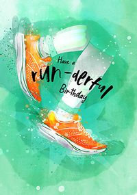 Tap to view Run-derful Birthday Card