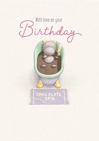 Tap to view Hip Hip Hippo Spa Birthday Card