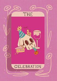 Tap to view The Celebration Tarot Birthday Card