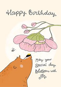 Tap to view Special Day Blossom With Joy Tibbe Birthday Card