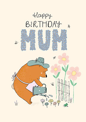 Tibbe Gardening Mum Birthday Card