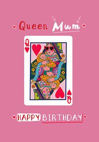 Tap to view Queen Mum Birthday Card