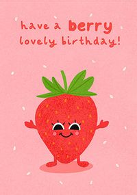 Tap to view Berry Lovely Birthday Card