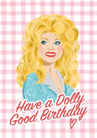 Tap to view Dolly Parton Birthday Card