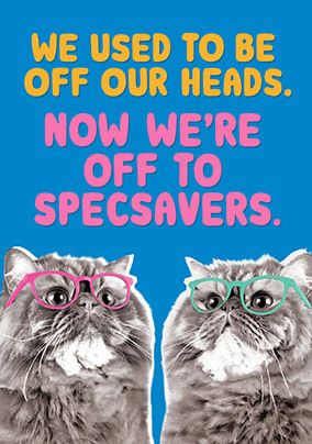 Photo of Off To Specsavers Birthday Card