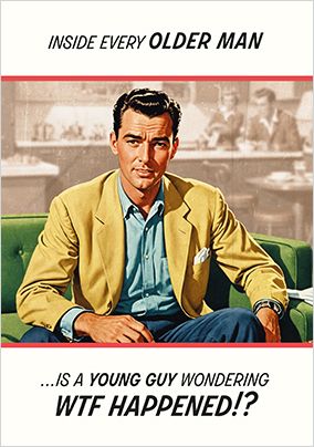 Photo of Inside Every Older Man Birthday Card
