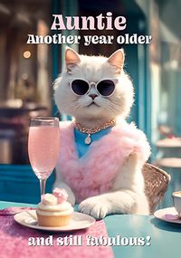 Tap to view Still Fabulous Auntie Birthday Card