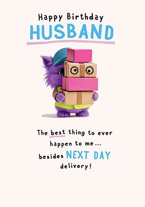 Photo of Wimzee Husband Birthday Card