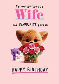 Tap to view Wimzee Wife Birthday Card