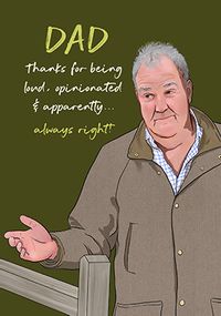 Tap to view Loud, Opinionated & Always Right Birthday Card