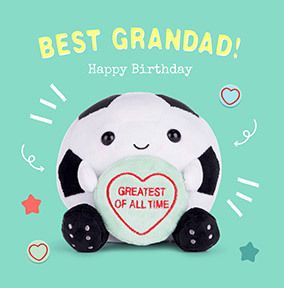 Photo of Swizzels Love Hearts Greatest Of All Time Grandad Square Birthday Card