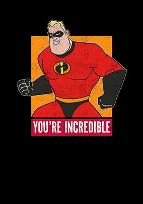 Photo of The Incredibles Birthday Card