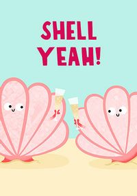 Tap to view Shell Yeah Anniversary Card
