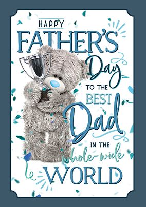 Photo of Me To You Best Dad In The Whole World Father's Day Card