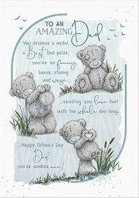Tap to view Me To You Amazing Dad Father's Day Verse Card