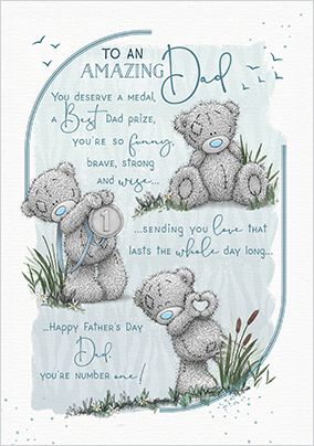Photo of Me To You Amazing Dad Father's Day Verse Card