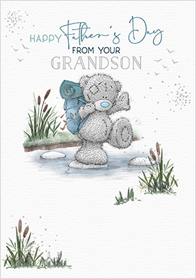 Me To You From Grandson Father's Day Card