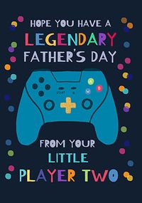 Tap to view From Your Little Player Two Father's Day Card