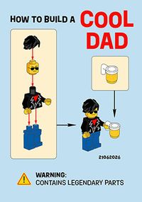Tap to view How To Build A Cool Dad Father's Day Card