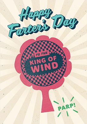 Photo of King Of Wind Father's Day Card