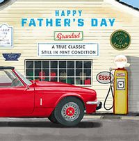 Tap to view Mint Condition Classic Grandad Father's Day Square Card