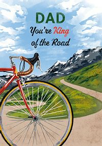 Tap to view King Of The Road Dad Father's Day Card