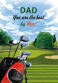 Tap to view Dad You're The Best By Par Father's Day Card