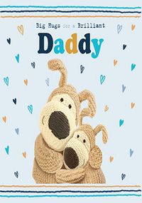 Tap to view Boofle Big Hugs Daddy Father's Day Square Card