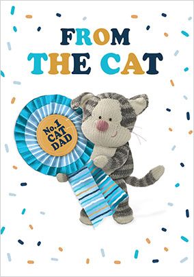 Photo of Boofle From The Cat Father's Day Card