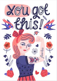 Tap to view Kate Merritt You Got This Good Luck Card