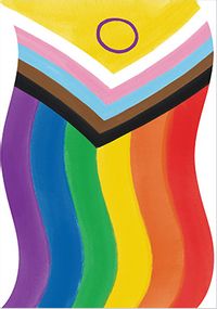 Tap to view LGBTQ+ Flag Pride Card
