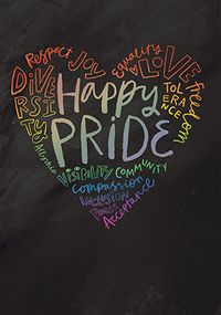 Tap to view Happy Pride Heart Card