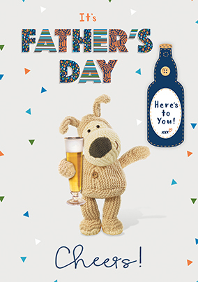 Boofle - Cheers To You Father's Day Card
