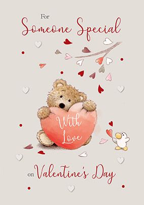 Photo of Barley Bear Someone Special Valentine's Day Card