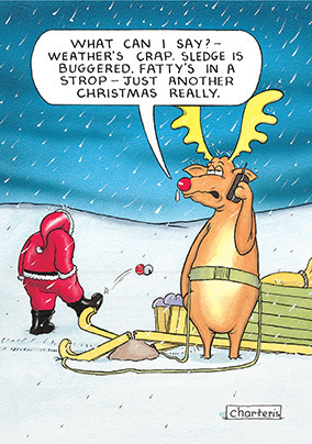 Santa & Co Just Another Christmas Card