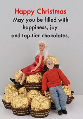 Photo of Top Tier Chocolates Christmas Card
