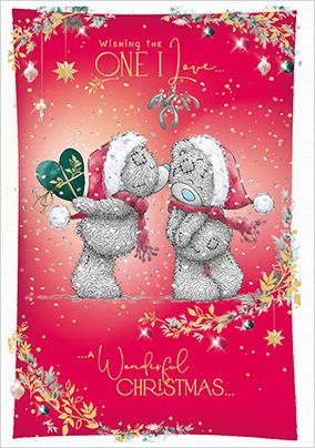 Photo of Me To You Wishing The One I Love Christmas Card