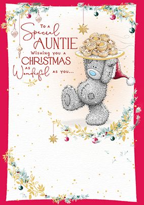 Photo of Me To You Special Auntie Christmas Card