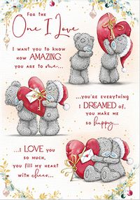 Tap to view Me To You One I Love Verse Christmas Card