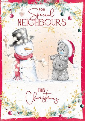 Photo of Me To You Special Neighbours Christmas Card