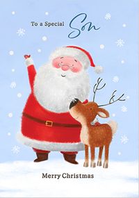 Tap to view Special Son Santa Rudolph Chistmas Card