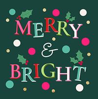 Tap to view Merry & Bright Christmas Card