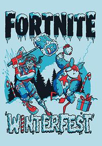 Tap to view Fortnite Winterfest Christmas Card