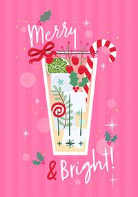 Tap to view Cute Cocktail Christmas Card