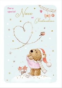 Tap to view Barley Bear Special Niece Christmas Card