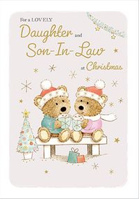 Tap to view Barley Bear Daughter And Son-In-Law Christmas Card